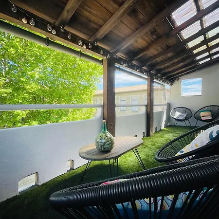 Maison Petit Arago Avec Roof Terrace Et Parking Prive Carcassonne